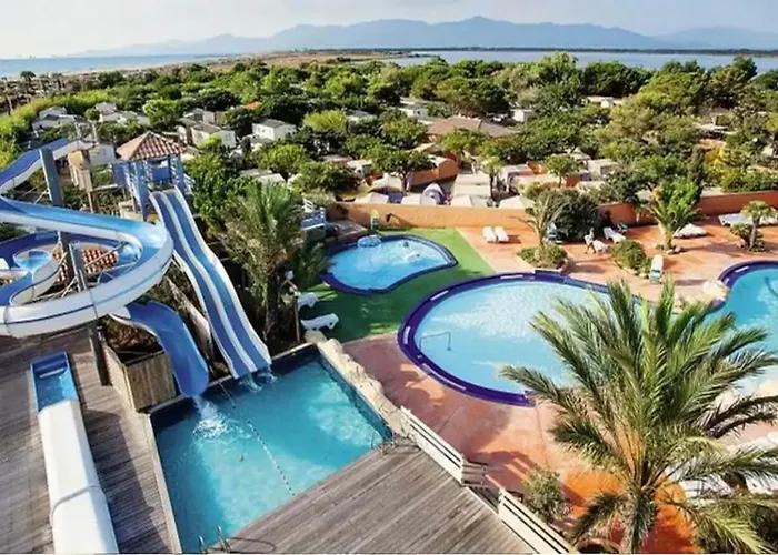 Mobil-Home 5 Personnes Dans Camping Mar Estang 4 Etoiles Avec Acces A La Plage