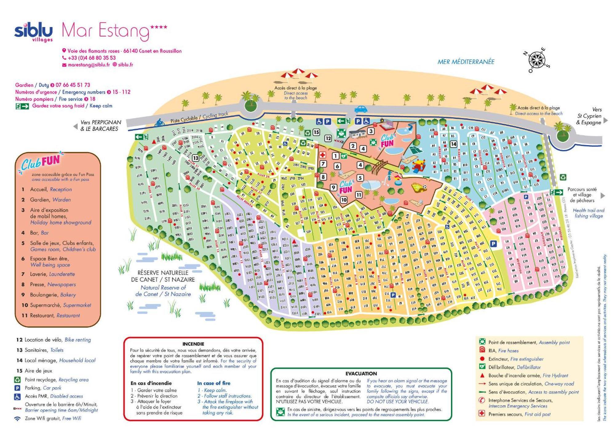 Mobil-home 5 Personnes Dans Mar Estang 4 Etoiles Avec Acces A La Campsite *